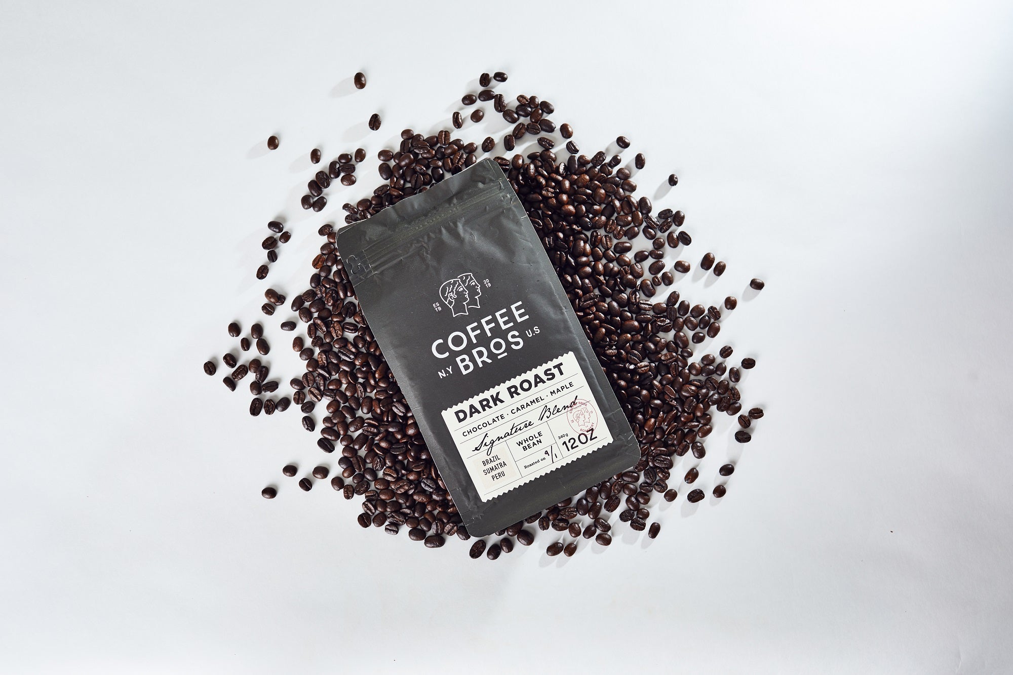 Why dark roasts look and taste oily