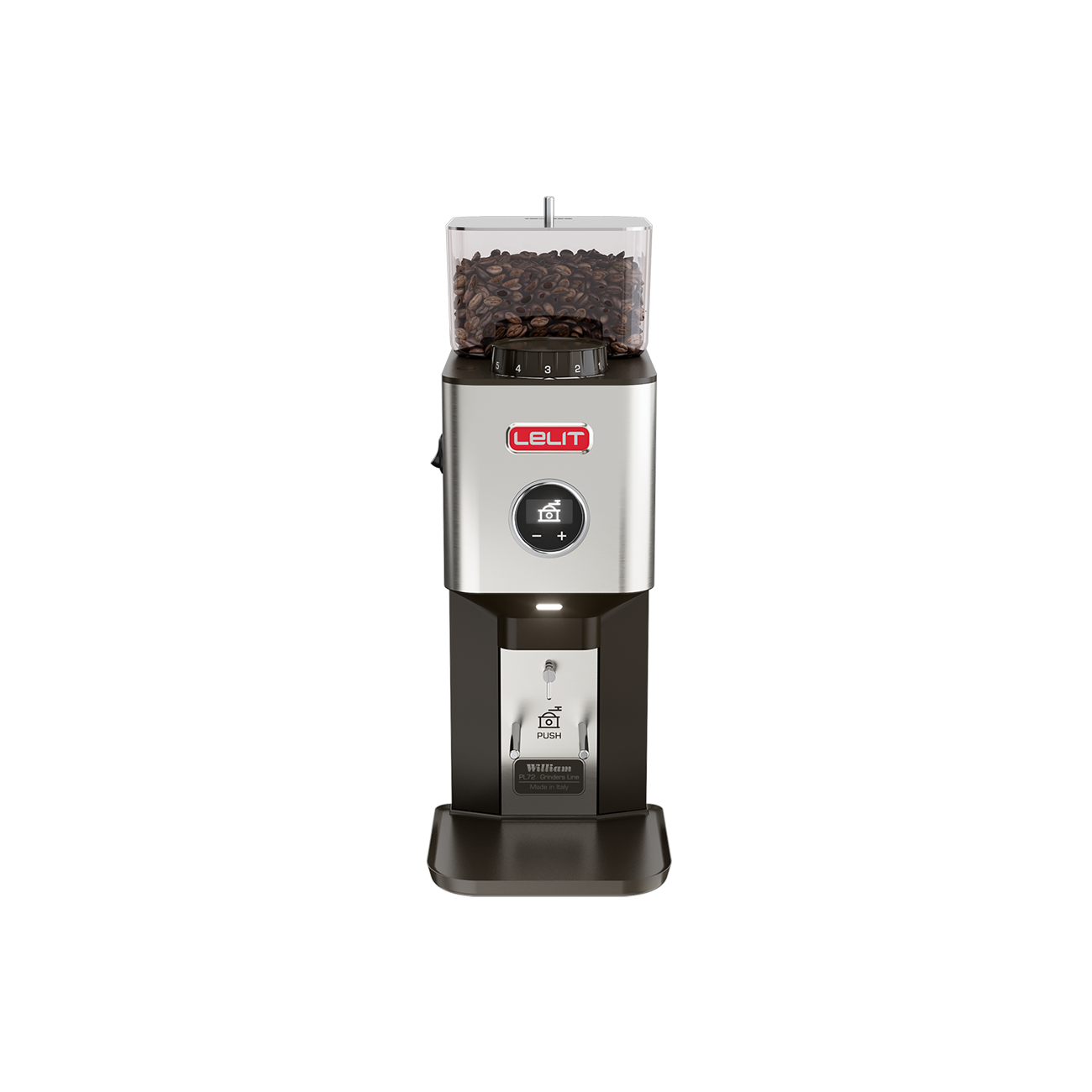 Lelit William PL72 | Espresso Grinder | Flat Burrs | 120V 60Hz
