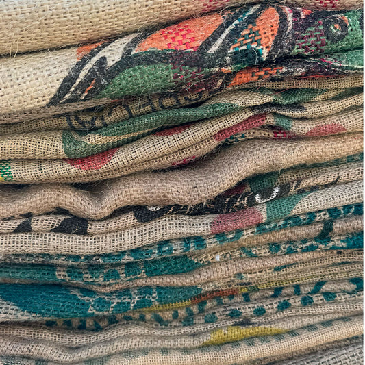 Coffee burlap sack