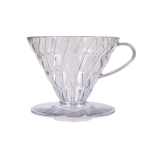 Hario V60 | Pour Over Coffee Dripper | Size 02 | Plastic (BPA Free)
