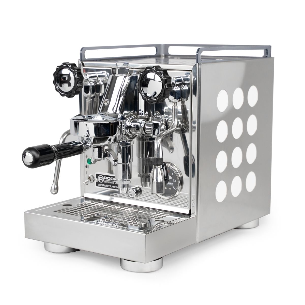 Rocket Espresso Appartamento | Copper & Brass Components | 58mm E61 Group Head