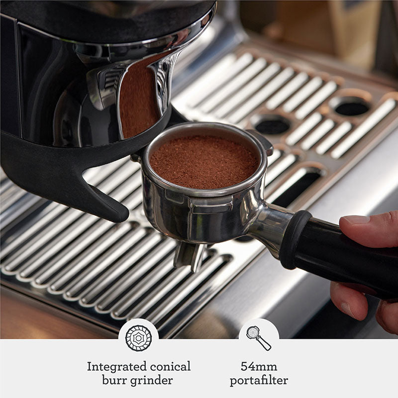 Breville Barista Express Impress Espresso Machine | BES876 | Assisted Tamping | Integrated Grinder