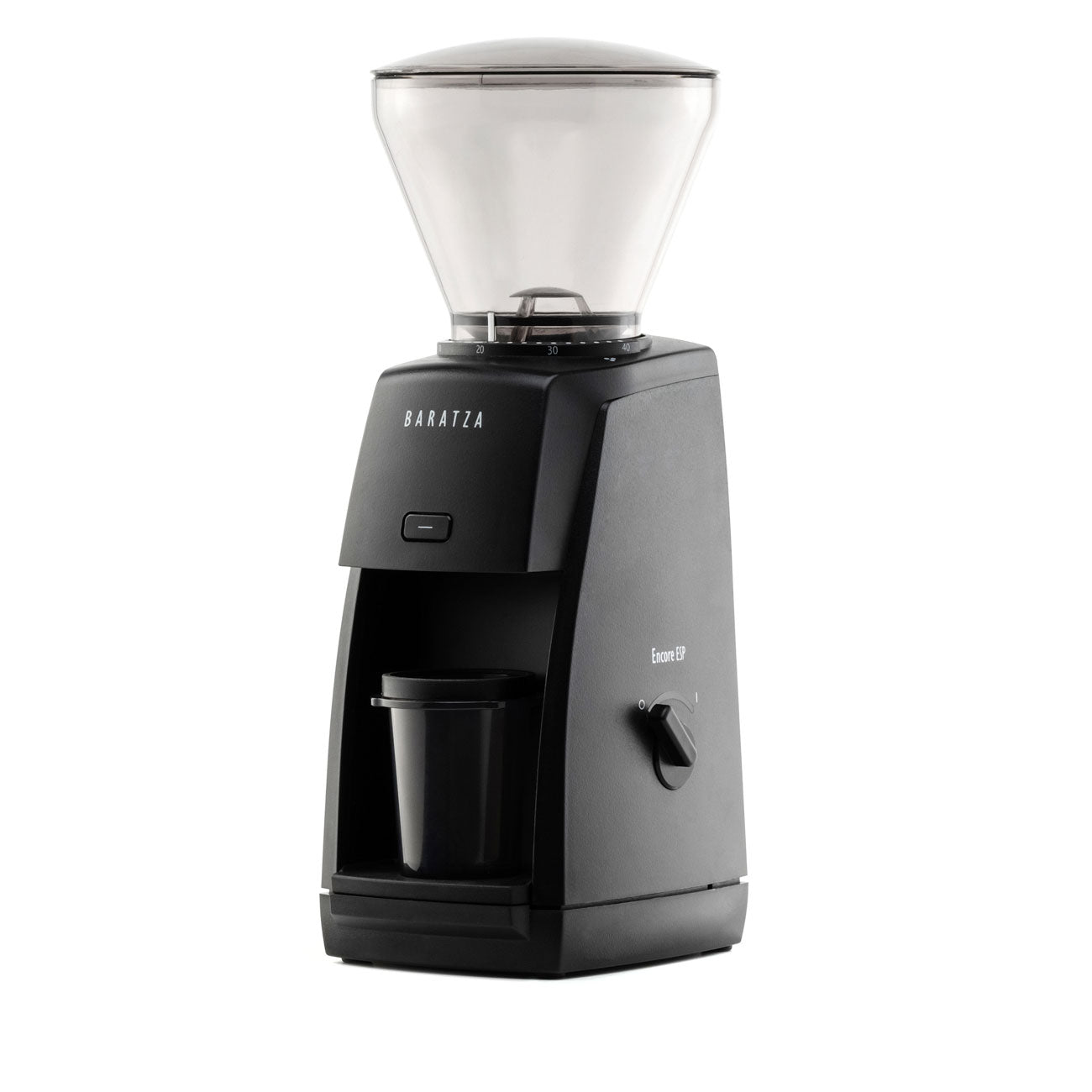 Electric Burr Coffee Grinder,200W High-power Espresso Grinder Coffee  Grinder Electric with Time Display, Black