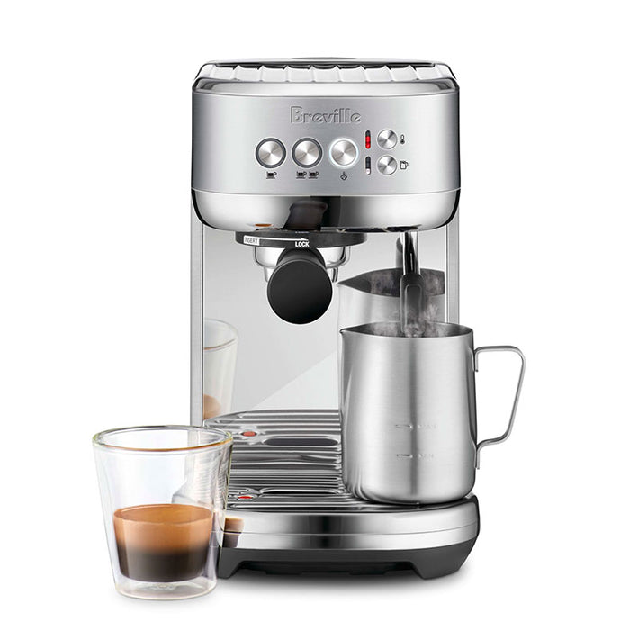 Beginner Espresso Machine and Grinder Bundle Breville Bambino Plus