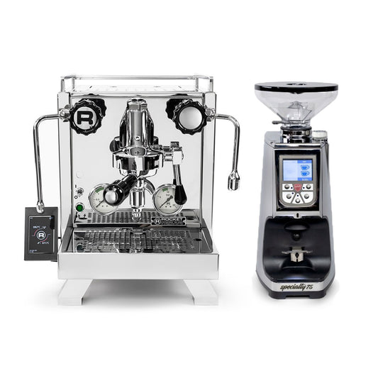 The Ultimate Espresso Package | Rocket R58 Espresso Machine | Eureka Atom 75