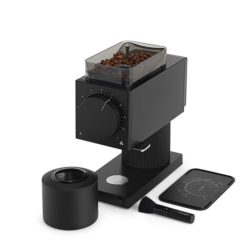 Fellow Ode Brew Grinder - Burr Coffee Grinder Electric - Coffee Bean Grinder  with 31 Settings for Drip, French Press & Cold Brew - Small Footprint  Electric Grinder - Matte Black