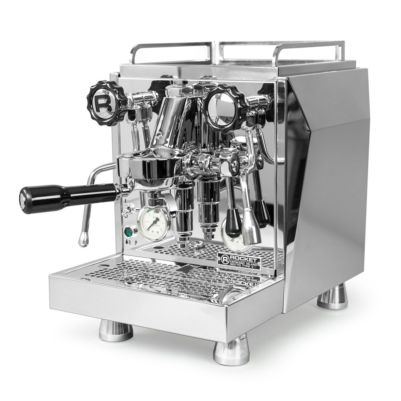 Rocket Espresso Giotto Type V | PID Control | Shot Timer | 58mm E61 Group Head